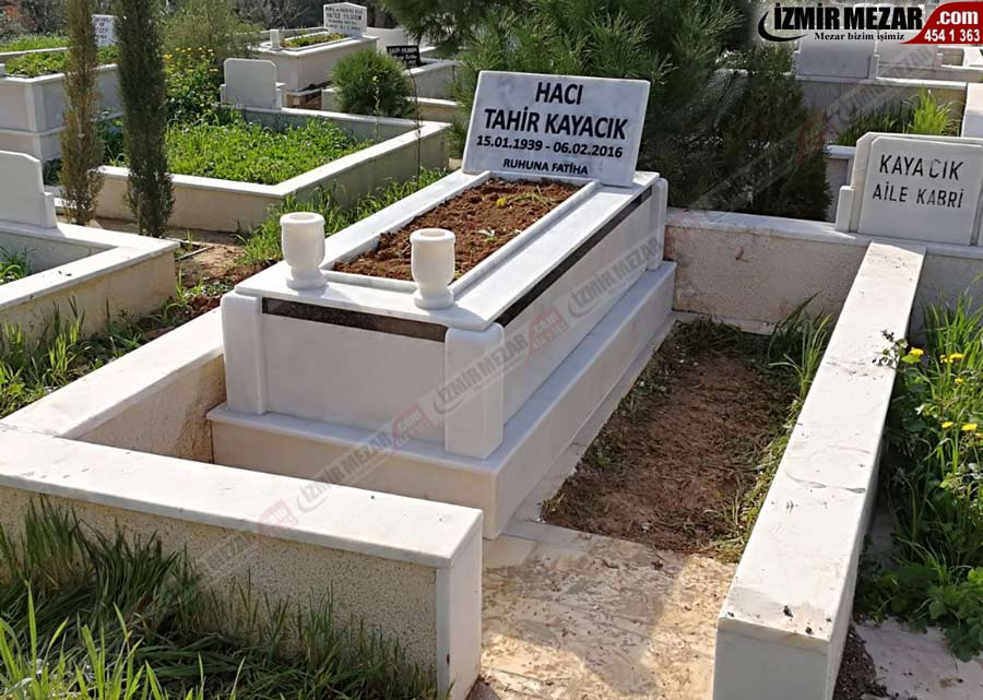 Mermer mezar modeli ma 67 - İzmir mezar