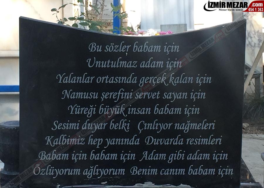 Baş taşı modeli ba 27 İzmir mezar