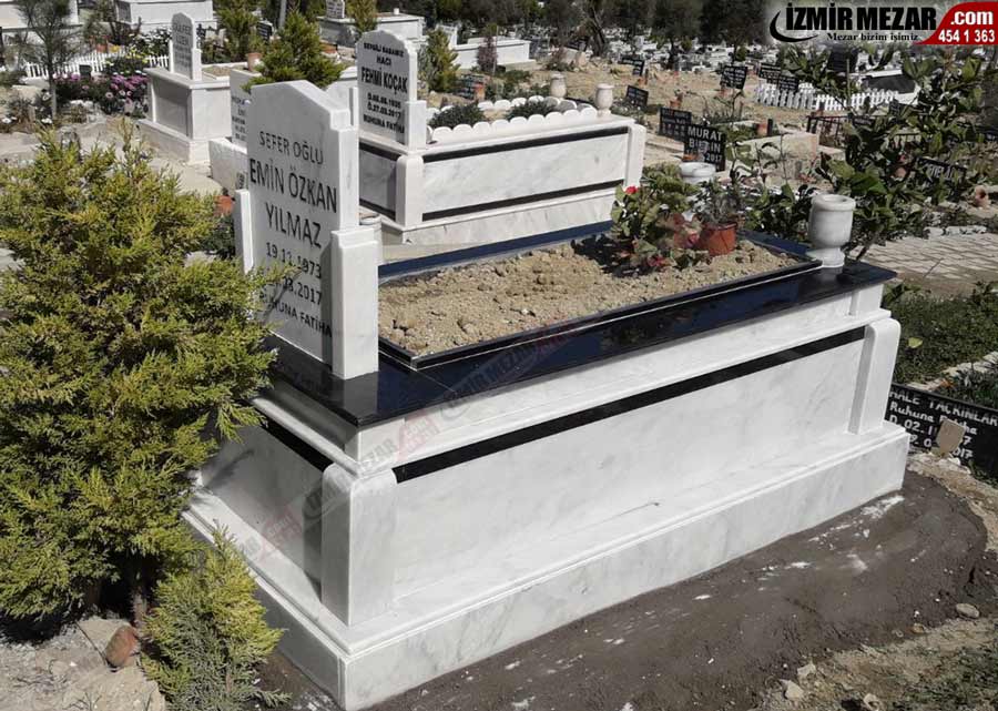 Zeytinalanı mezarlığı mermer mezar modeli