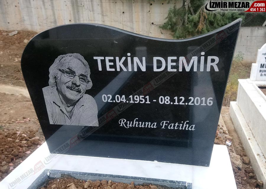 Mezar baş taşı ba 30 - İzmir mezar