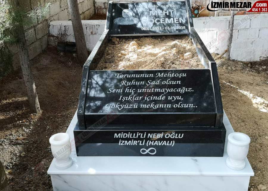 Borçlu mezar - Güzel mezar modeli bg 50 plus - İzmir mezar