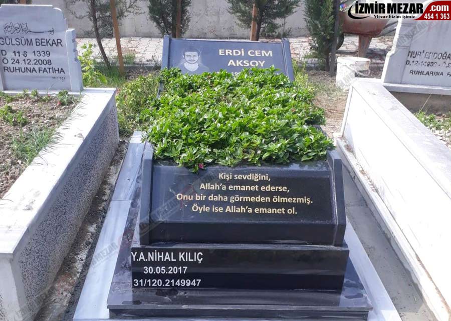 Güzel mezar modeli bg 50 plus - İzmir mezar