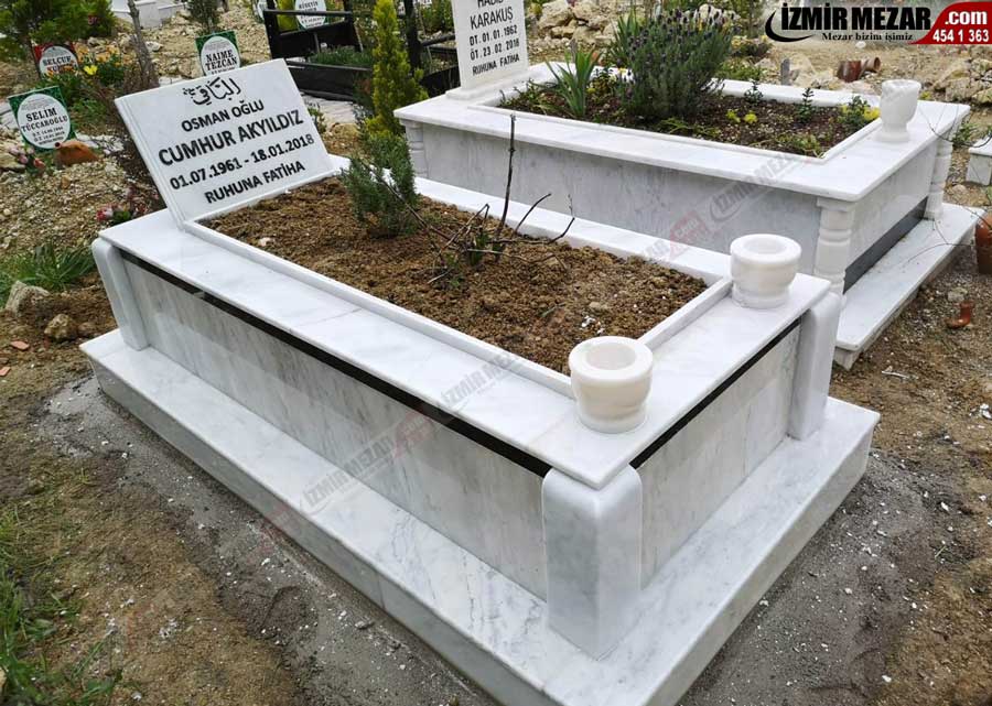 Mermer mezar çeşidi ma 67 - izmir mezar