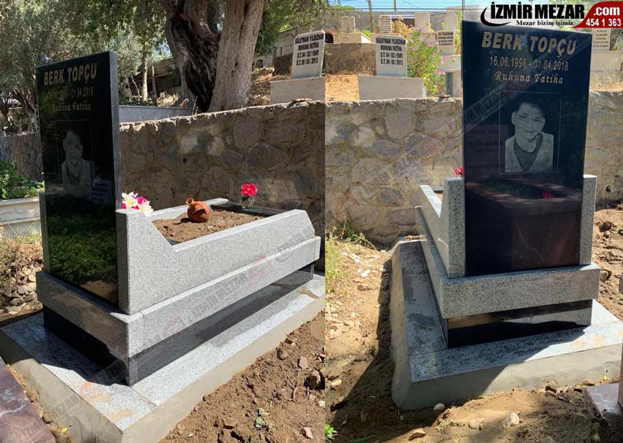 Bodrum Yalıkavak mezarlığı mezar yapimi - İzmir mezar