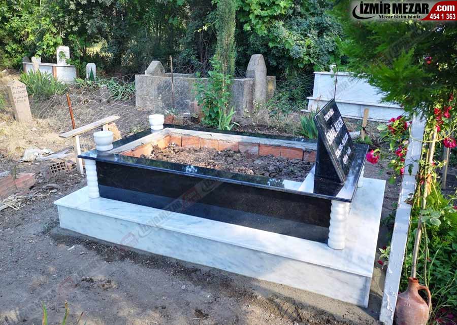 Menemen Yahşelli mezarlığı mezar yapımı model ma 32 plus