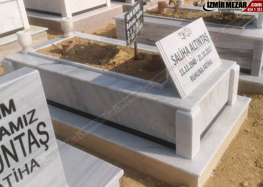 Doğançay mezarlığı mezar yapımı