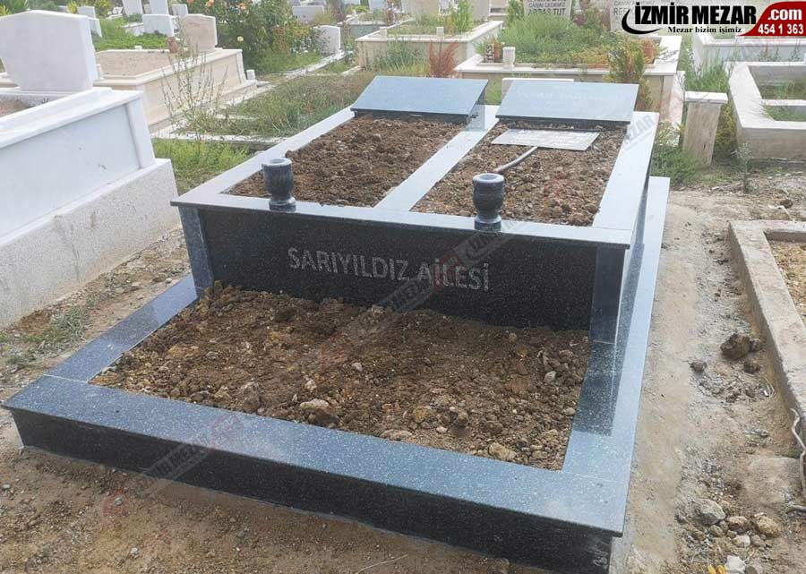 Urla mezarlığı  mezar yapımı