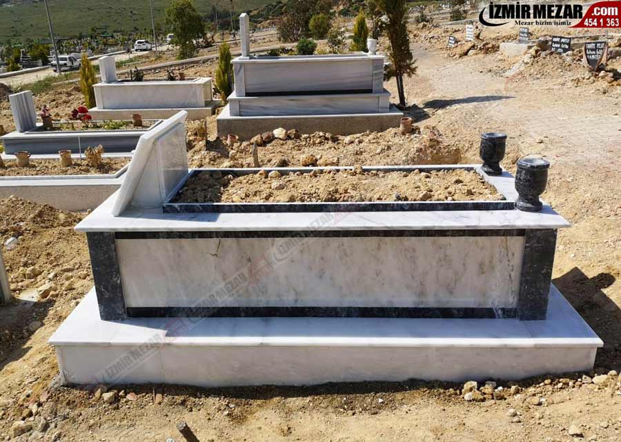 Karşıyaka mezarlığı mezar yapımı model ma 83