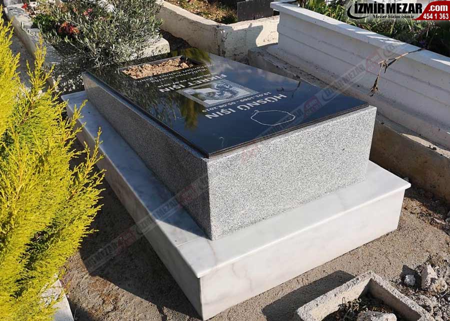 Resimli mezar modelleri bg 77 - İzmir mezar