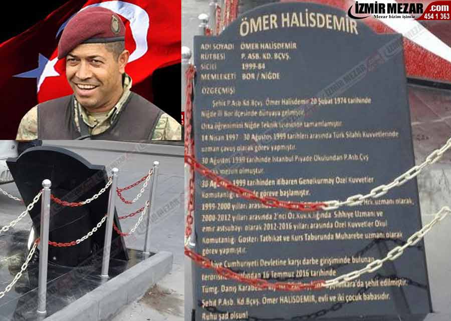 Ömer Halisdemir Anıtı | İzmir Mezar