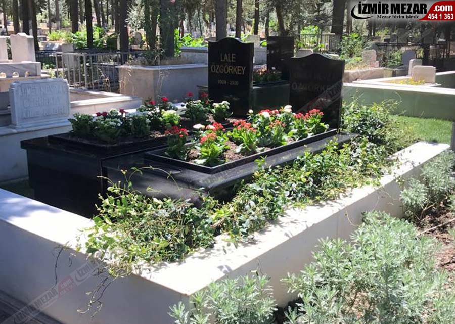 Işıkkent Mezarlığı Mezar Taşı Yapımı - Bornova Mezar Ustası