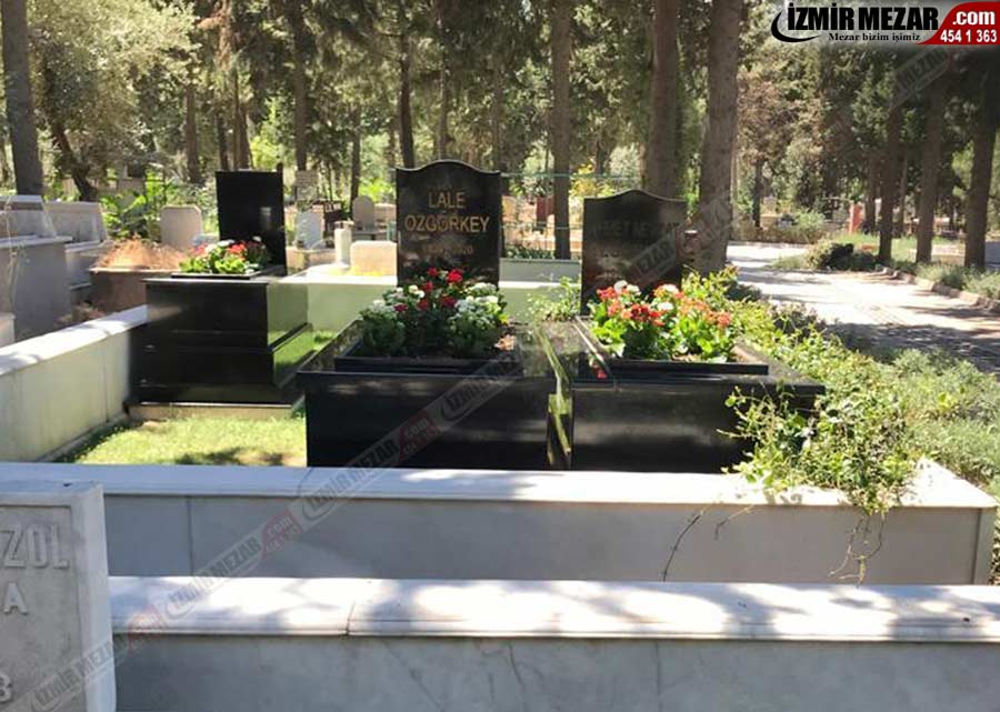 Işıkkent Mezarlığı Mezar Taşı Yapımı - Bornova Mezar Ustası