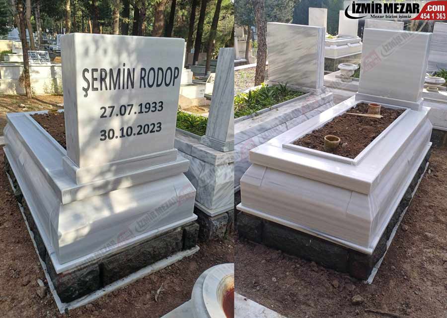 Bornova mezarlığı mezar taşı -www.izmirmezar.com