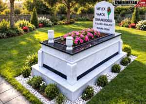 Güzel mermer Mezar Modeli Ma 15 Plus - İzmir Mezar