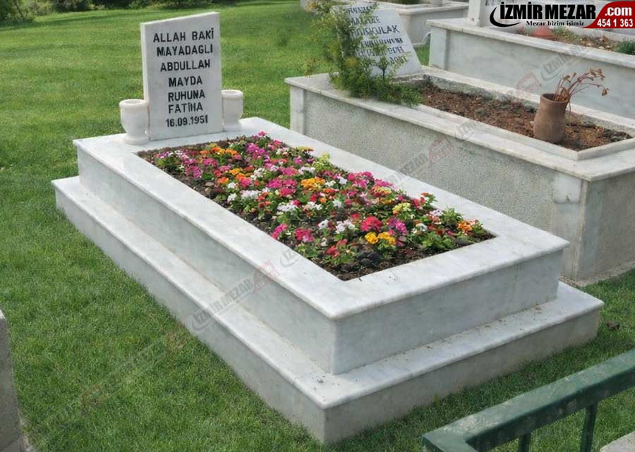 Üst gömüye uygun mezar modeli ma 12 - izmir mezar