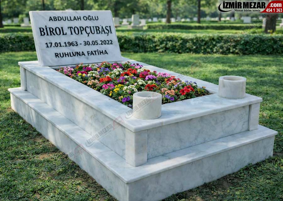 Üst gömüye uygun mezar modeli ma 12 - izmir mezar