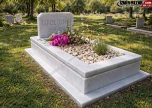 Özel Mermer Mezar Modeli BM 34 - İzmir mezar