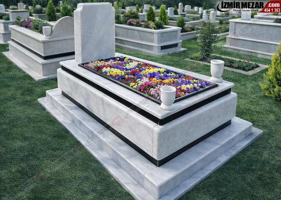 blok mermer mezar taşı md 8- izmirmezar.com