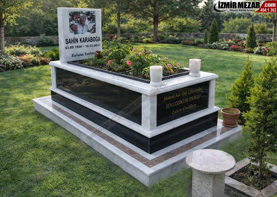 Güzel mezar modeli ma-31-granit-mezar -izmirmezar.com