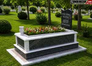 Yeşil mezar modelleri - Granit mezarlar -granit-mezar ma-18- izmirmezar.com